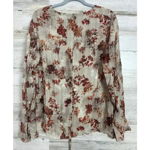 Peruvian Connection | Gemma Wrap Blouse - Picture 4 of 8